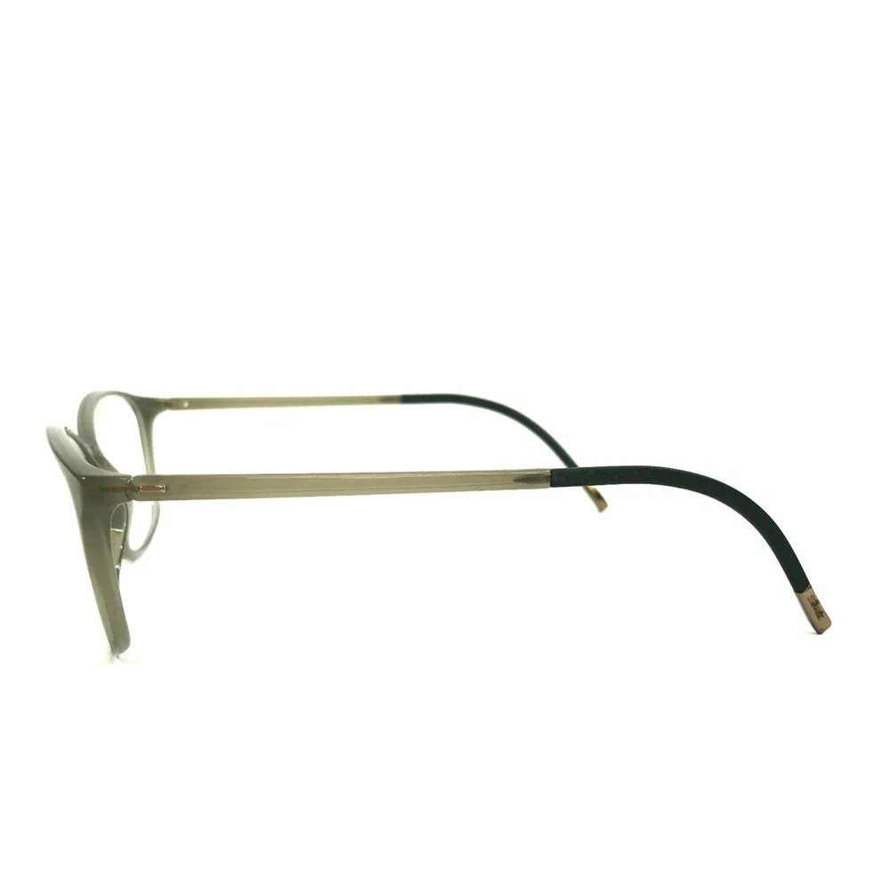 Silhouette Eyeglasses Frames SPX 1603 75 5530 Illusion Jade Green 53-14-130